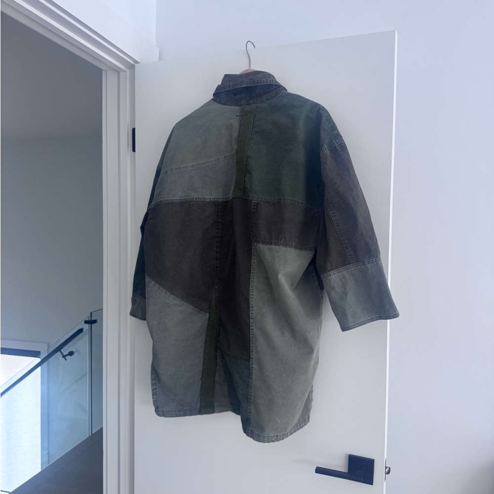 Anthropologie Hei Hei Patchwork Kimono Jacket Green M\L